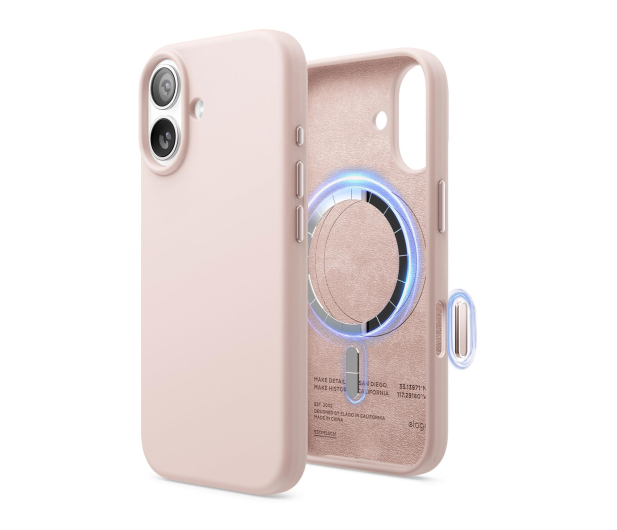 Elago Magsafe Silicon Case do iPhone 17 Light Pink ES17MSSC61-LPK - 1360519 - zdjęcie